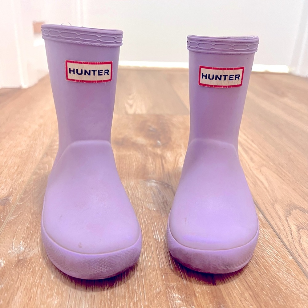 Purple lavender mist Hunter Toddler Boots